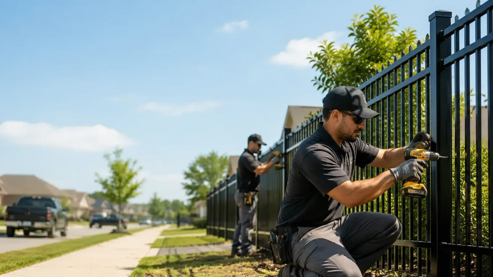 Metal Fence Installation in Fairwater, WI
